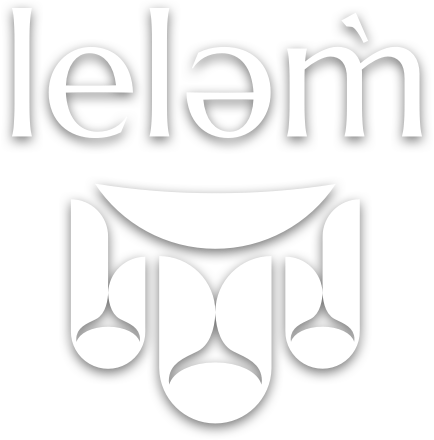 leləm̓ logo